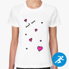 Женская спортивная футболка