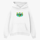 Толстовка худи оверсайз