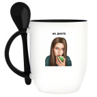 Кружка с ложкой