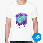 Мужская спортивная футболка