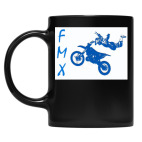 Кружка цветная UV-DTF