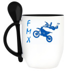 Кружка с ложкой