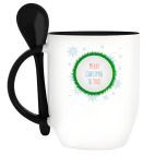 Кружка с ложкой