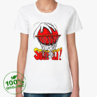 Женская футболка органик