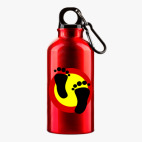 Металлическая бутылка 400 мл UV-DTF