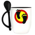 Кружка с ложкой