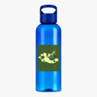 Прозрачная спортивная бутылка