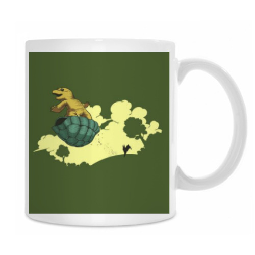 Кружка с принтом 'Абстракция'