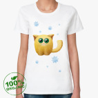 Женская футболка органик