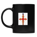 Кружка цветная UV-DTF