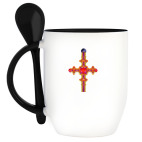 Кружка с ложкой