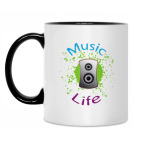 Кружка двухцветная