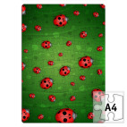 Пазл Божьи коровки