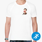 Мужская спортивная футболка