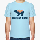 Классическая футболка The Russian Bear