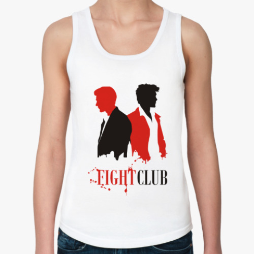 Женская майка с принтом  Бойцовский клуб