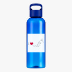 Прозрачная спортивная бутылка