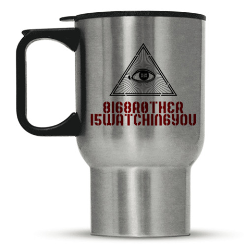 Кружка-термос с принтом 8168ROTHER