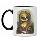 Кружка двухцветная