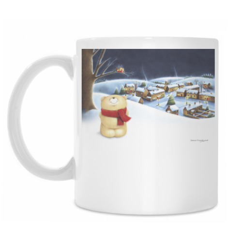 Кружка с принтом Friends Forever X-mas