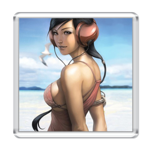 Магнит с принтом Аниме, манга, хентай