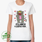 Женская футболка органик