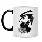 Кружка двухцветная