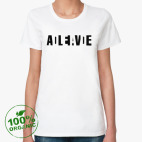 Женская футболка органик