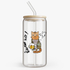 Банка с бамбуковой крышкой