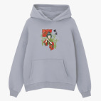 Толстовка худи оверсайз