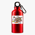 Металлическая бутылка 400 мл UV-DTF