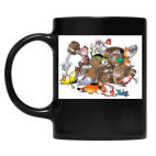 Кружка цветная UV-DTF