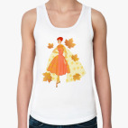 Женская майка Леди Осень