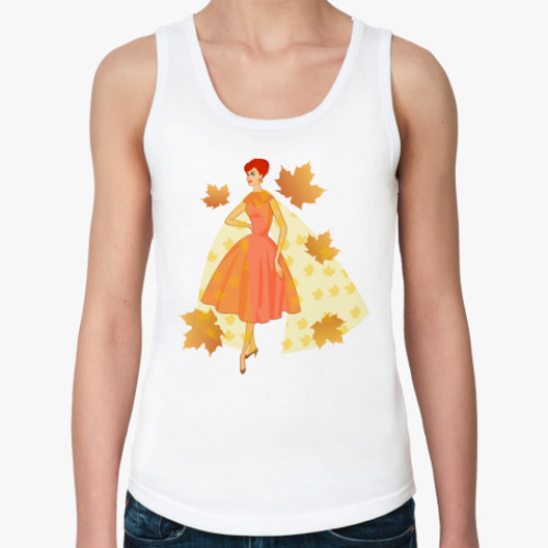 Женская майка Леди Осень