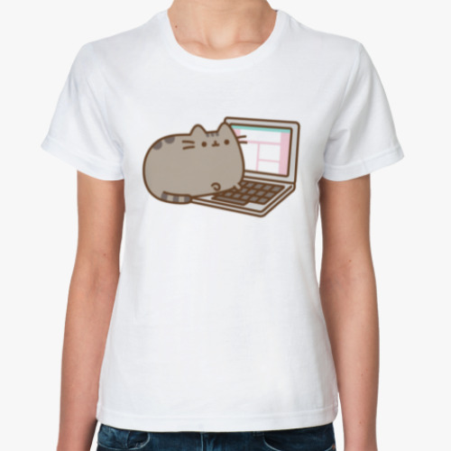 Классическая футболка COMP CAT