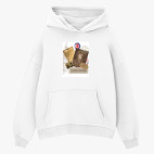 Толстовка худи оверсайз