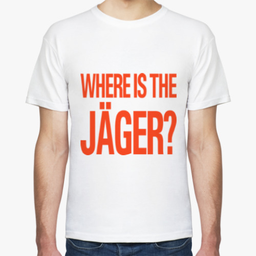 Футболка Where is the Jäger?