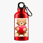 Металлическая бутылка 400 мл UV-DTF