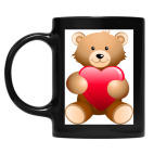 Кружка цветная UV-DTF