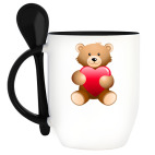 Кружка с ложкой