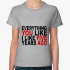 Женская футболка