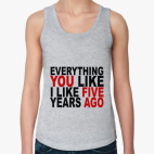 Женская майка