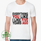 Мужская футболка органик