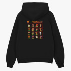 Толстовка худи оверсайз