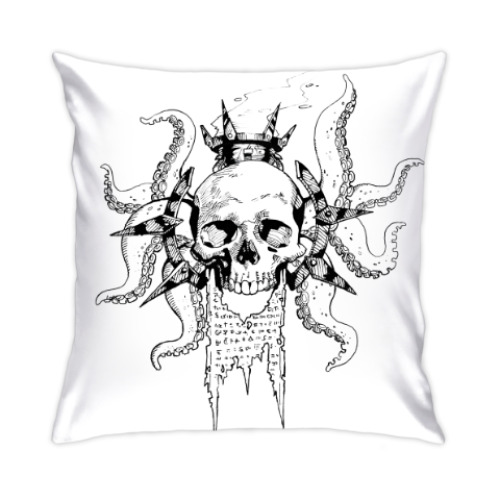 Подушка Королевский череп