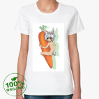 Женская футболка органик