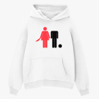 Толстовка худи оверсайз