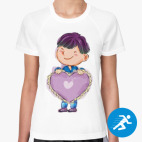 Женская спортивная футболка