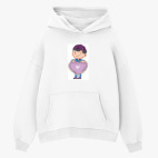 Толстовка худи оверсайз