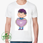 Мужская футболка органик